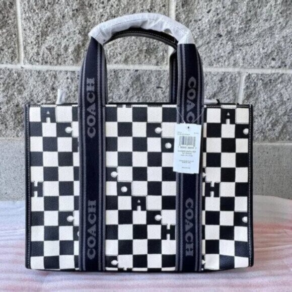 Coach Smith Check Tote CR101 - Stylish Purse - Picture 1 of 6